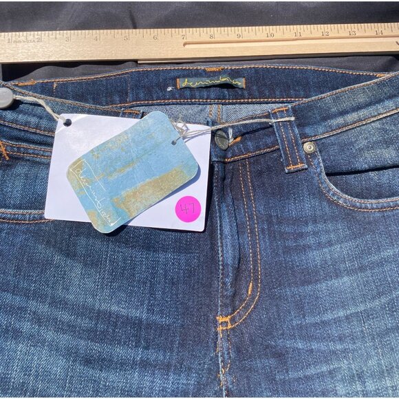 DenimBirds Sam Indigo Dark Contrast Wash Women's Jeans SZ 28 - Picture 2 of 4